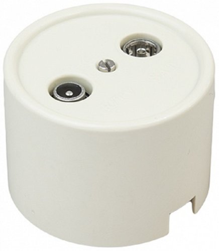 Розетка-ретро TV+R+SAT Оконечная пластик Bironi Лизетта 2-м. слоновая кость фото Розетка-ретро TV+R+SAT Оконечная пластик Bironi Лизетта 2-м. слоновая кость картинка